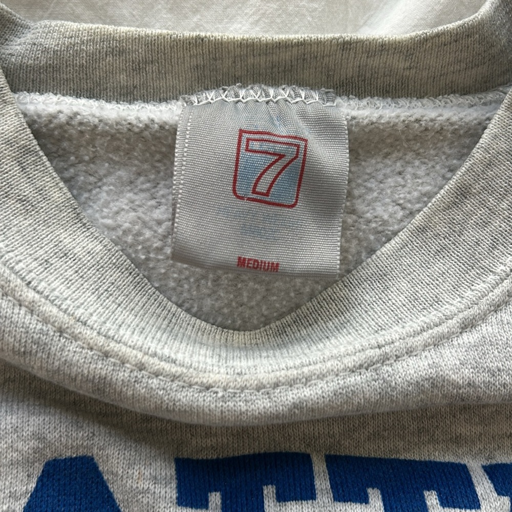 Vintage Seattle Seahawks Gray Sweatshirt - Picture 2 of 7